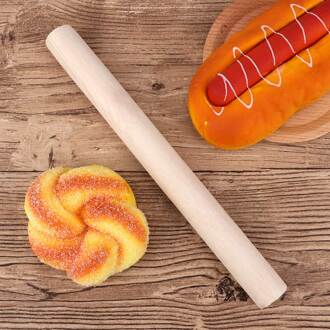 1 Pcs Classic Rolling Pins Deeg Gebak Roller Houten Handvat Rolling Pins Voor Keuken Bakken Handige Tools