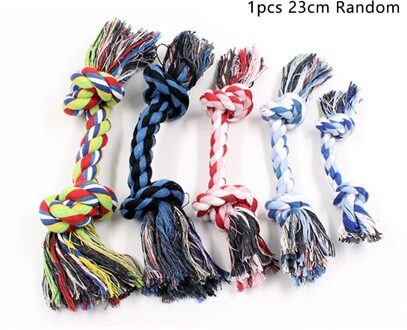 1 Pcs Cleaning Tanden Piepende Interactieve Cartoon Dier Flamingo Vormige Katoenen Touw Hond Speelgoed Pet Training Producten Pet Chew Speelgoed 1stk 23cm willekeurig