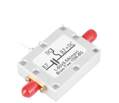 1 Pcs Coaxiale Vooringenomenheid Tee 10 MHz-6 GHz Vooringenomenheid Tee 10 MHz-6 GHz Breedband Radio Frequentie magnetron Coaxiale Vooringenomenheid