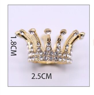 1 Pcs Crown Metalen Nagels Stand Houders Salon Borstel Rack Carving Carrier Storage Nail Borstel Houder Voor Nail Art accessoire
