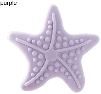 1 Pcs Deurknop Muursticker Mute Crash Pad Lichtgevende Muursticker Shock Beschermende Siliconen Modellering Verdikking Muur Sticker Paars