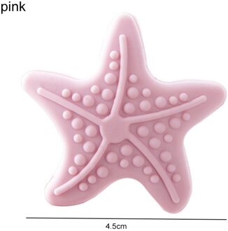 1 Pcs Deurknop Muursticker Mute Crash Pad Lichtgevende Muursticker Shock Beschermende Siliconen Modellering Verdikking Muur Sticker Roze