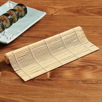 1 Pcs Diy Japanse Sushi Maker Gereedschap Sushi Tool Bamboe Rolling Mat Onigiri Rice Roller Kip Roll Keuken hand Maker