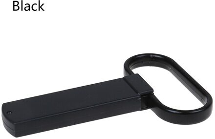 1 Pcs Draagbare Wijn Flesopeners Professionele Wijn Opener Twee Prong Kurk Puller Met Cover Kurkentrekker Keuken Gadget Bar gereedschap zwart