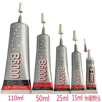 1 Pcs E-6000 Waterproof Strong Liquid Super Glue DIY Adhesive for Jewelry Bonding Diamond Paintinge Slow-drying Universal Glue