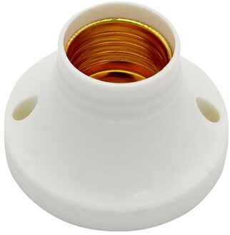1 Pcs E27 Socket Lampvoet Houder Lamp Adapter Ronde Schroef Led Licht Bevestiging Fitting Socket Connector