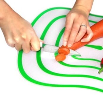 1 pcs Flexibele Keuken Plastic Hakblok Snijplank Broodplank antislip Frosted Antibacteria Snijden Blok Keuken Spullen Blauw