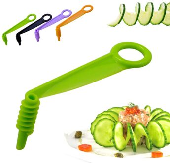 1 Pcs Fruit Groente Slicer Manual Spiraal Schroef Snijmachine Gesneden Frieten Cut Manual Aardappel Mes Aardappel Snijden Apparaat Keuken Tool