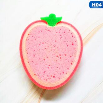 1 Pcs Fruit Vormige Bad Spons Leuke Body Spons Cartoon Bad Spons Bad De Badkamer Benodigdheden Fruit Vorm Voorraad spons H04