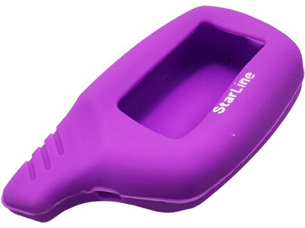 1 Pcs Goede Silicone Key Cover Russische Klep B9 A91 A61 B6 Negen Kleuren Beschikbaar Sleutel Opslag autosleutel Case paars