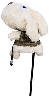 1 Pcs Golf Club Headcover Voor Driver Fairway Leuke Puppy Little Bird Bokshandschoen 3 Stijlen Golf Accessoires Puppy for Driver