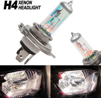 1 Pcs H4 Koplamp Lampen 12V 100W Geel Licht Super Bright Auto Fog Light Lamp Auto Accessoires Voor algemene Lampen