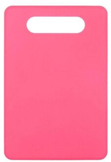 1 Pcs Hakblok Plastic Keuken Snijplank Mat Set Hakblokken Antislip Snijplank Veilig Keuken Gadgets Rood