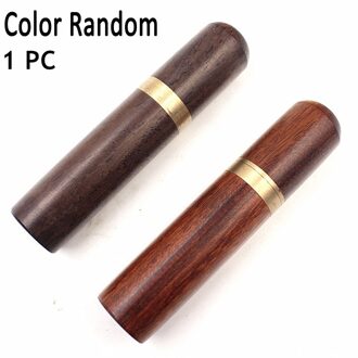 1 Pcs Hand Naaien Naalden Retro Hout Naaien Naald Houder Case Borduren Herstellen Naalden Doos Diy Naaien Gereedschap Organizer 1 stk kleur willekeurig