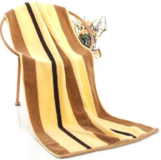 1 Pcs Handdoek Katoen Effen Bad Strand Sneldrogende Grote Handdoek Volwassenen Sneldrogende Zachte Kleuren Absorberende Handdoek 40x90cm grijs bruin