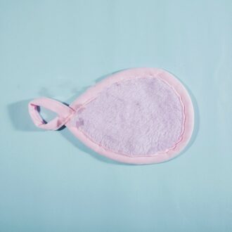 1 Pcs Herbruikbare Microfiber Gezichtsreiniging Handdoeken Doek Make Remover Handdoek Reiniging Schoonheid Wassen Gereedschap paars 12x8.5cm