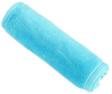 1 Pcs Herbruikbare Microfiber Gezichtsreiniging Handdoeken Doek Make-Up Remover Reiniging Schoonheid Wassen Gereedschap Blauw