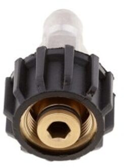 1 Pcs Hogedrukreiniger Slang Adapter Socket M22/14 1/4 ''Mannelijke Messing Connector Voor Tuin Watering Gereedschap Accessoires