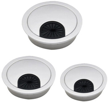 1 Pcs Kabel Gat Covers Ronde Computer Bureau Grommet Kabelopening Covers Meubels Hardware Outlet Poort Oppervlak Lijn Uitzoeken gereedschap 50mm