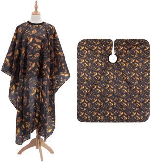 1 Pcs Kapper Doek Schort Snijden Styling Gown Kapper Cape Kapsalon Kapper Kapsel Kleding Kappers Kleding 01