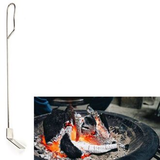 1 Pcs Keramische Grill Kachel Accessoires Tuin Serie Grill Kachel Tool Rvs Haak As Schop # S1