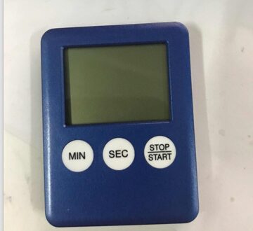 1 Pcs Keuken Timer 7 Kleuren Super Dunne Lcd Digitale Scherm Kookwekker Vierkante Koken Tellen Countdown Alarm Magneet klok 05