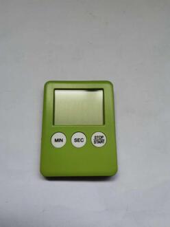1 Pcs Keuken Timer 7 Kleuren Super Dunne Lcd Digitale Scherm Kookwekker Vierkante Koken Tellen Countdown Alarm Magneet klok 08