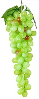 1 pcs Kunstmatige Fruit Kunstmatige Druif DIY Plastic Nep Fruit Kerst Thuis Bruiloft Decoratie Simulatie Fruit ping YYPA0074-2