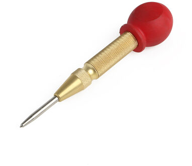 1 Pcs Lente Geladen Automatische Center Pin Punch Gat Impact Met Beschermhoes