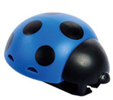 1 Pcs Leuke Badkamer Set Sanitair Kids Ladybug Wandmontage Tandenborstelhouder Cartoon Dier Borstel Houder Met Zuignap blauw