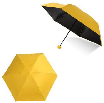 1 Pcs Leuke Capsule Mini Paraplu Anti-Uv Winddicht Opvouwbare Paraplu Vrouwen Parasol 03