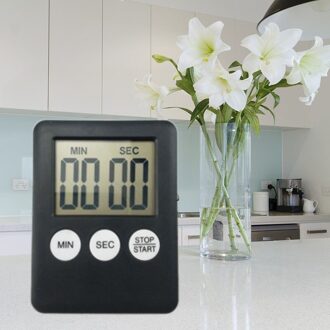 1 Pcs Magneet Digitale Keuken Koken Timers Lcd-scherm Kookwekker Vierkante Digitale Timer Tellen Countdown Alarm Droshipping