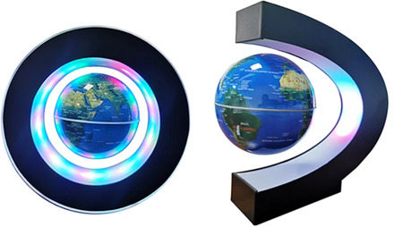 1 pcs Magnetic Levitation Globe Student school teaching equipment Night light globe Creative Gifts 110/220V AC European power