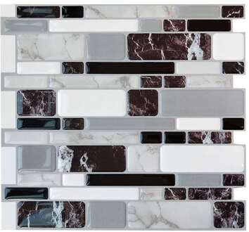 1 Pcs Marmer Zelfklevende Marmeren Vloer Tegel Muursticker Pu Lijm Olie-Proof Waterdichte 3D Sticker Voor thuis Woonkamer Slaapkamer