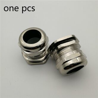 1 Pcs Metalen Kabel Waterdichte Verbinding Waterdichte Connector Messing Connector Adapter Connector G1/4-3 Inch