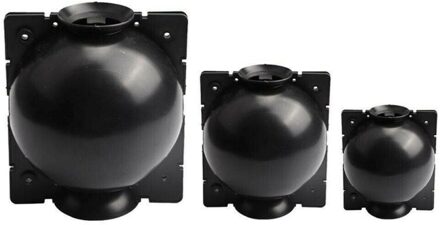 1 Pcs Mini Plant Wroeten Bal Enten Wroeten Groeiende Doos Fokken Case Plant Wortel Groeiende Doos Voor Tuin 5/8Cm In Diameter zwart 12cm