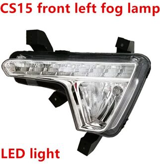 1 Pcs Mistachterlicht/Mistlamp Led Voor Changan CS15 Anti-Fog Lamp voorkant links