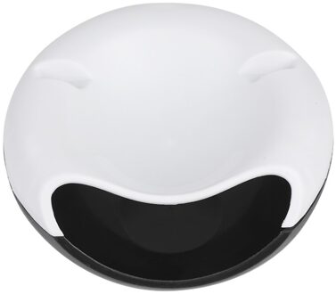 1 Pcs Moderne Woonkamer Creatieve Vorm Lui Snack Kom Plastic Dubbele Lagen Snack Opbergdoos Kom Lui Fruitschaal kom 04