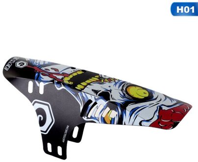 1 Pcs Mtb Mountain Road Fiets Spatbord Fiets Voor Achter Spatbord Fietsen Rainplate 26.5Cm PP5 Materiaal Fiets Accessoires CYC2011H01