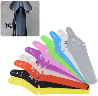 1 Pcs MTB Road Bike Fender Saddle Mudguard Ass Removable Parts Accessories Rear Mountain Bike Bicycle Wings Fender