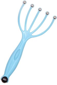 1 Pcs Negen Claw Massager Hoofd Massage Decompressie Octopus Hoofd Hoofdhuid Ontspanning Massager Bal Massage Kam Unisex Massager 2 Five claw