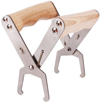 1 Pcs Nest Box Jig Bijenkorf Apparatuur Bee Feeder Drinken Cellulaire Basis Bee Hive Frame Houder Lifter Capture Grip Tool