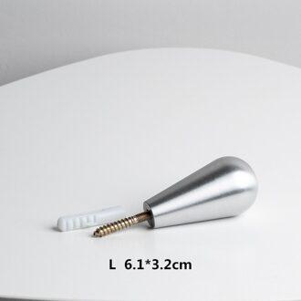 1 pcs Nordic stijl minimalistische creatieve haken woonkamer veranda decoratie messing jas haak haak enkele haak B-L