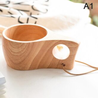 1 Pcs Office Cups Wijnglazen Creatieve Koffiekopjes Houten Mokken