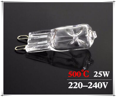 1 pcs oven gloeilamp G9 hoge temperatuur lamp Stoomboot licht G9 oven verlichting lamp 220 v-240 v 25 w 500 graden