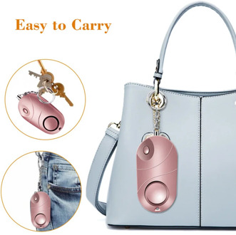 1 PCS Personal Alarm Safe Sound Emergency Self-Defense Security Alarm Keychain Flashlight for Women Girls Kids Elderly Explorer