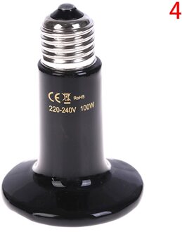 1 Pcs Pet Reptile Infrarood Keramische Verwarming Lamp 110V 220V Warmte Emitter Gloeilamp A4