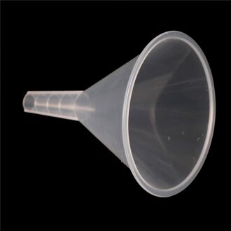 1 Pcs Plastic 100Mm Laboratorium Duidelijke Witte Plastic Filter Trechter Lab Accessoire