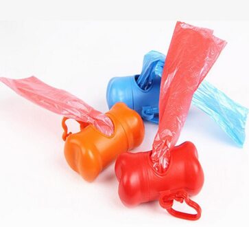 1 PCS Plastic Hond Bot Kak Hond Huisdier Zak Afval Opslag Pick Up Haak Houder Kleur Willekeurige