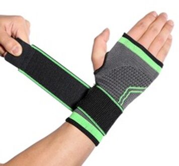 1 PCS Professionele Bandage Polssteun Wrap guard Tennis Basketbal Boksen Thai Boksen hand pols brace Protector wrist band M